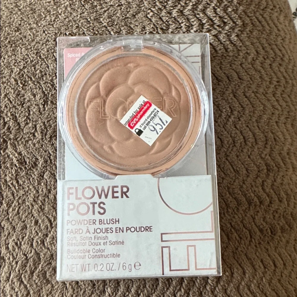 FLOWER BEAUTY Pots Soft Satin Powder Blush - Spiced Petal‎
